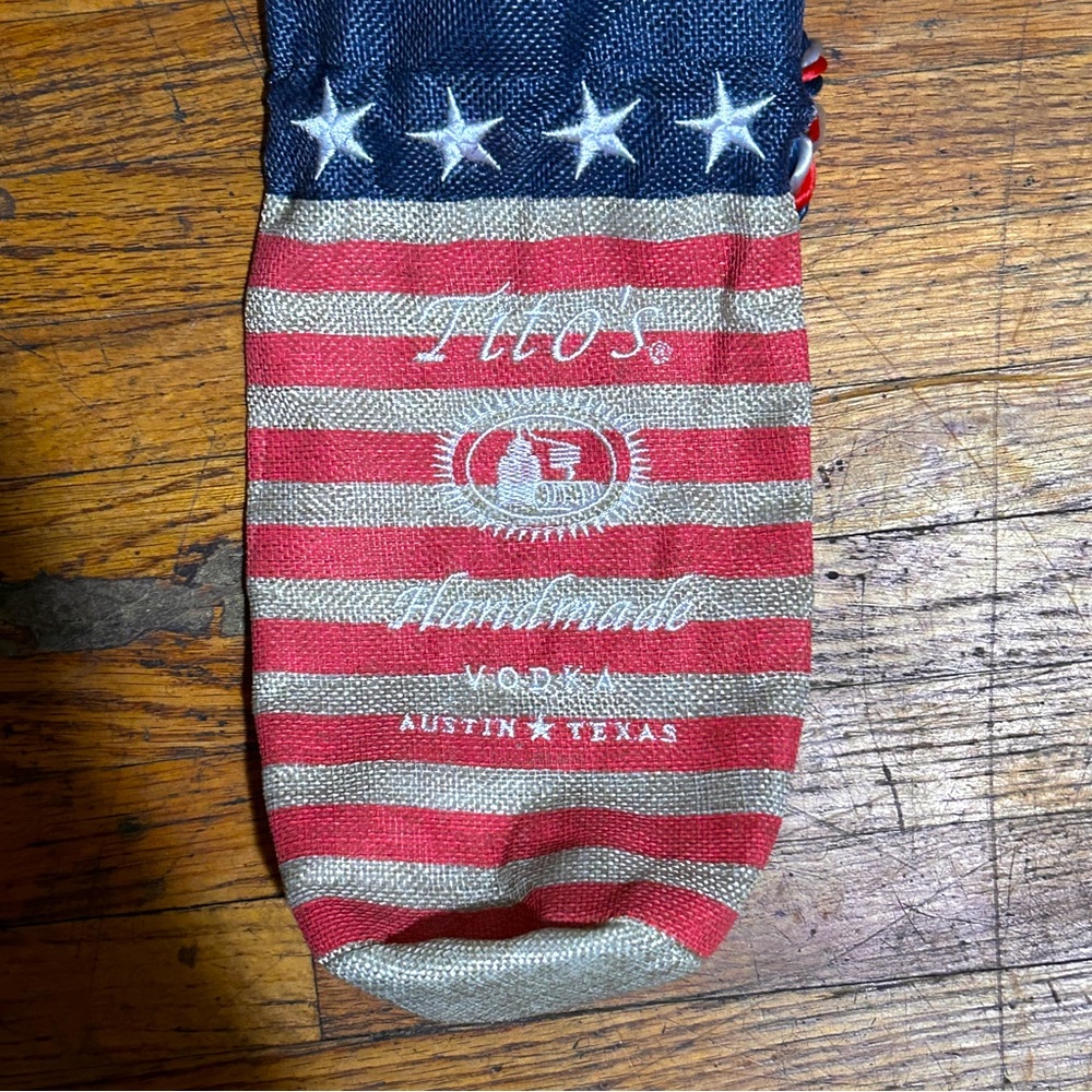 Tito’s Vodka Austin Texas  American Flag.